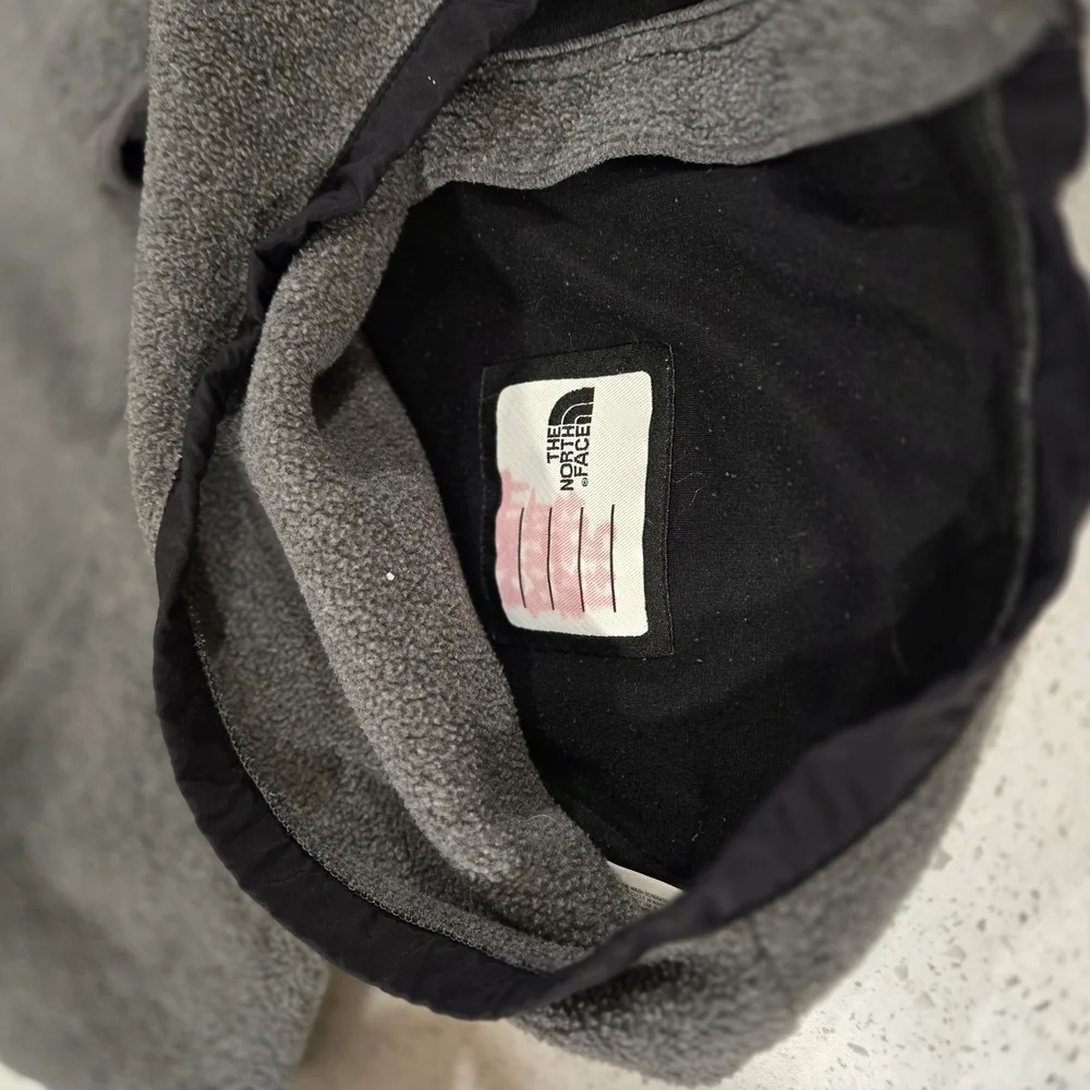 The North Face Kids Black and Gray Fleece Jacket